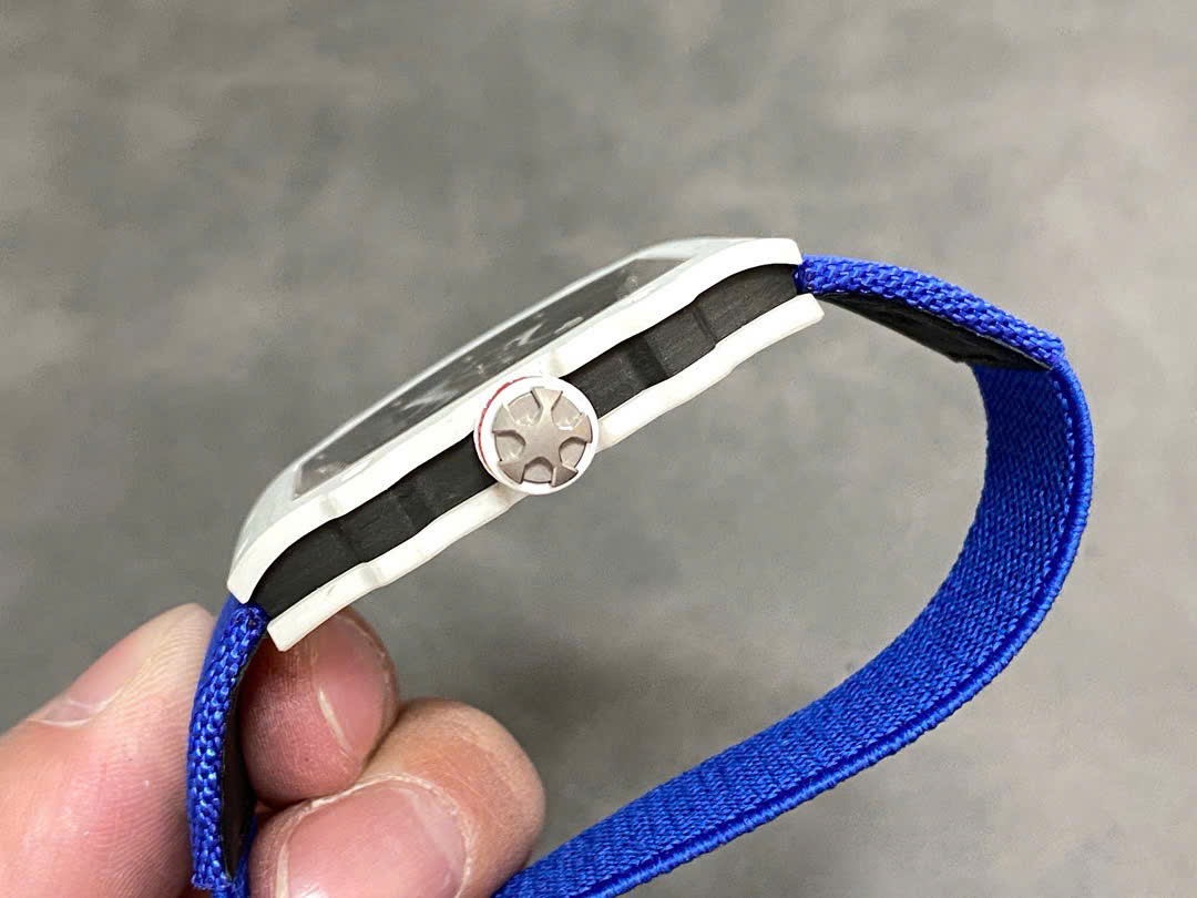 Richard Mille RM67-02 Refined Case White Carbon Super Light 37 Grams 38.7×47.52mm - Soul Replicas