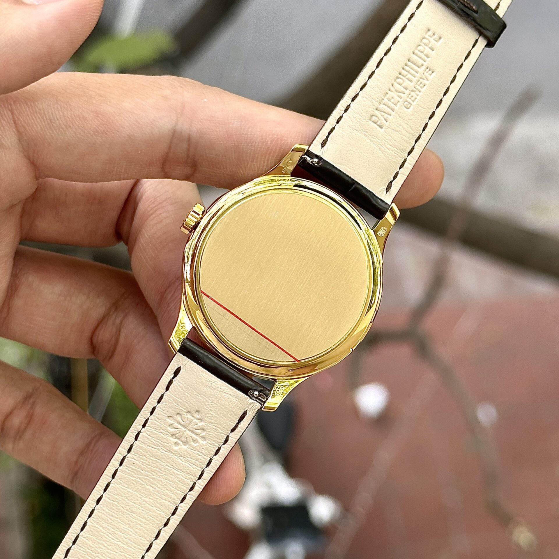 Patek Philippe Calatrava 5227J Replica Watch Leather Strap 3K Factory 39mm - Soul Replicas