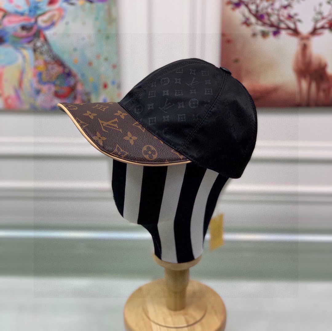 Louis Vuitton Be My Cap Black LV Cap - Soul Replicas
