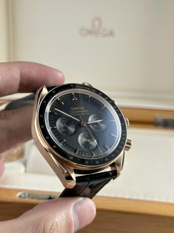 Omega SpeedMaster MoonWatch Replica Watch Black Dial RM Factory 44mm - Soul Replicas