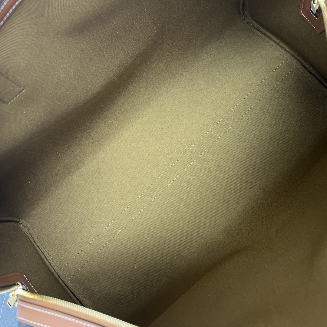 Celine Large Voyage Bag In Triomphe Canvas With Celine Print Tan For Women 20in/50cm 191472BZK.04LU - Soul Replicas