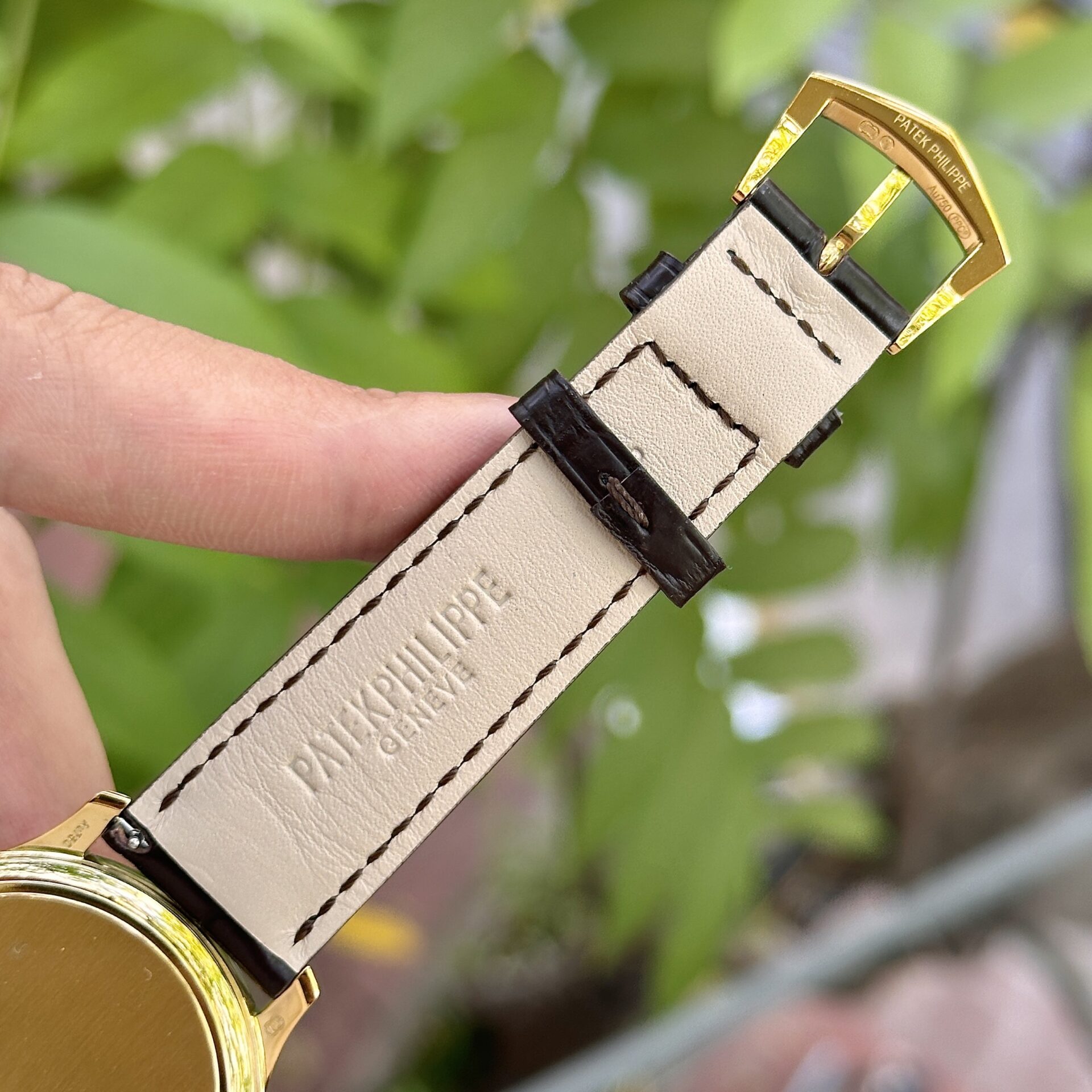 Patek Philippe Calatrava 5227J Replica Watch Leather Strap 3K Factory 39mm - Soul Replicas