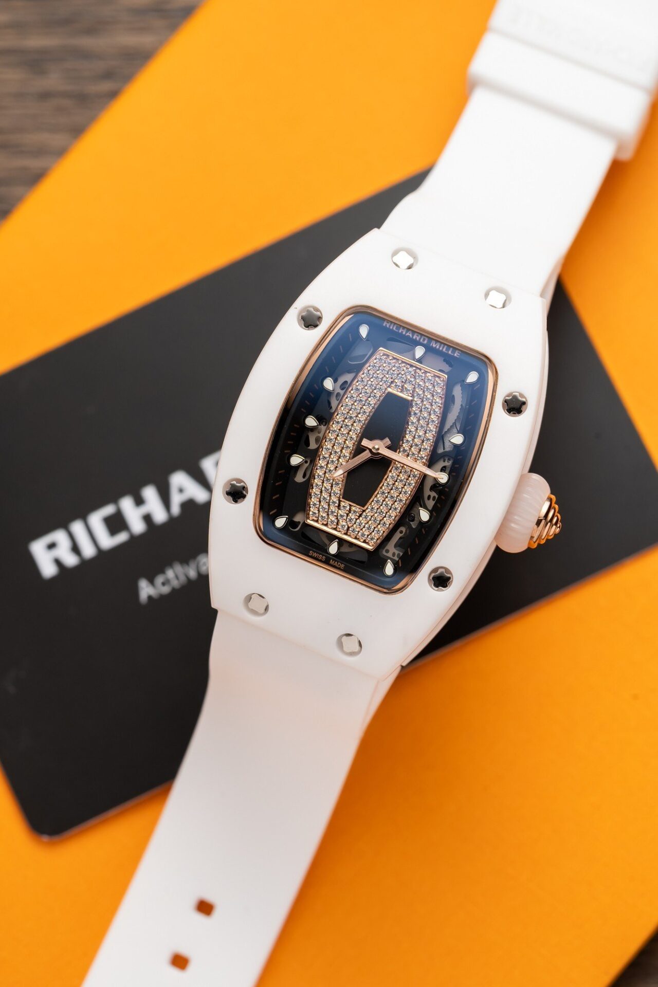 Richard Mille RM07-01 High Quality Replica Watch White Ceramic Case 36mm - Soul Replicas