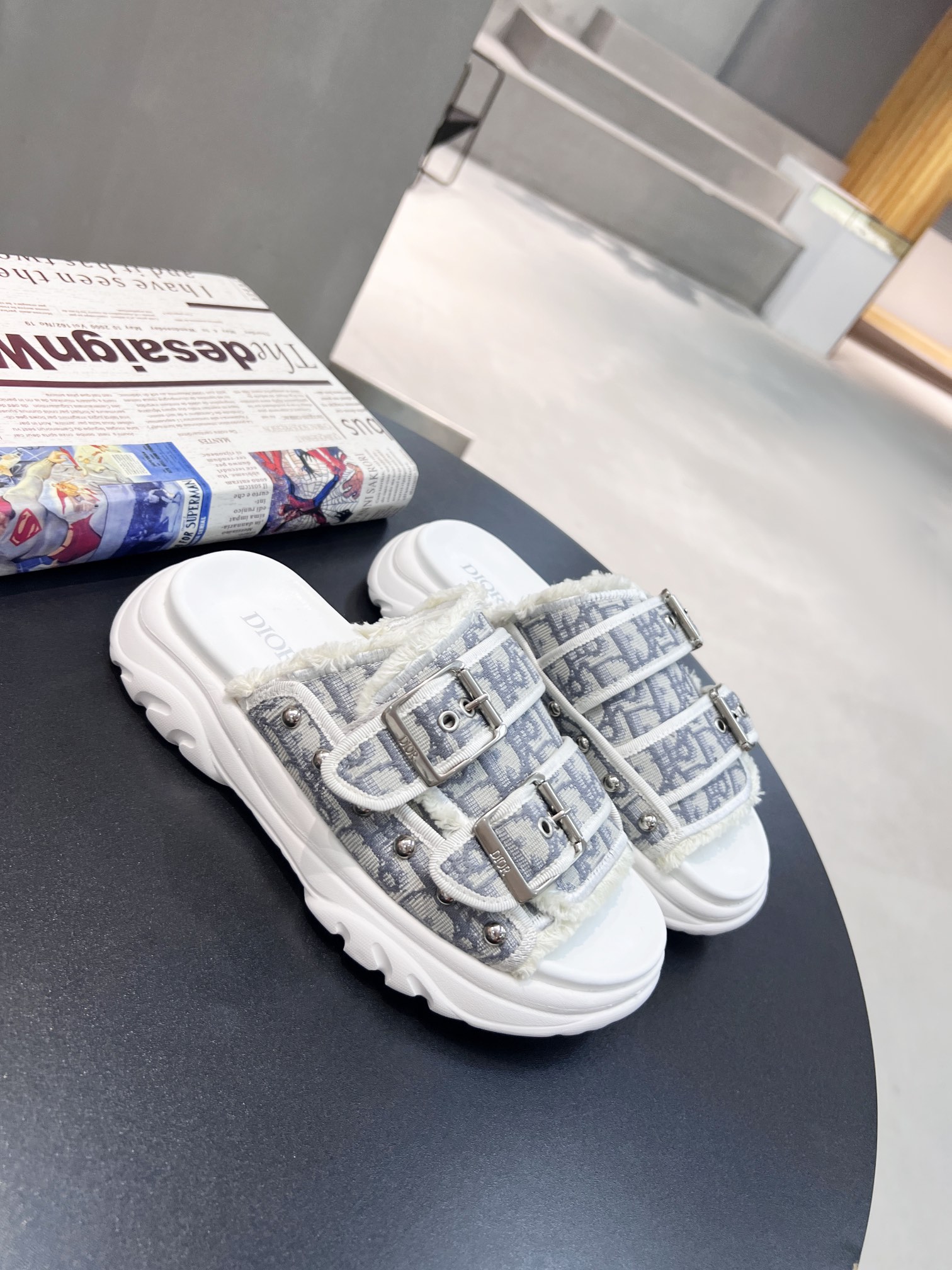 Christian Dior Women's D-Wander Slide White For Women CD - Soul Replicas