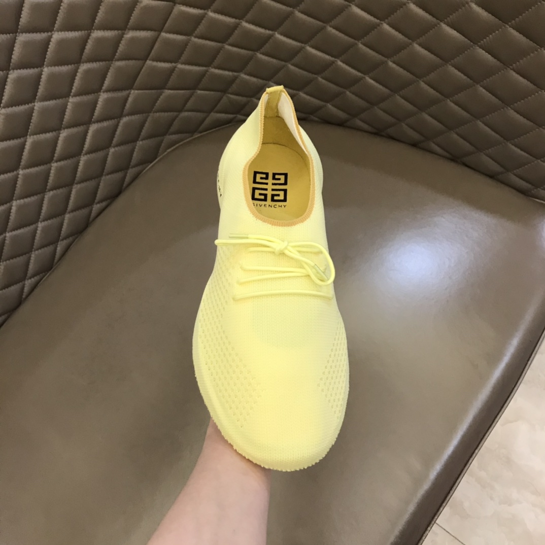Givenchy TK-360 Mesh Sneakers Yellow For Men GVC BH006KH1AV-725 - Soul Replicas