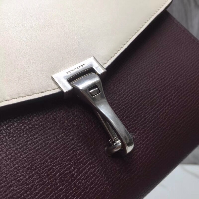 Burberry Small Macken Colorblock Crossbody Brown/White Bag For Women. Women-s Bags 9.5in/24cm - Soul Replicas