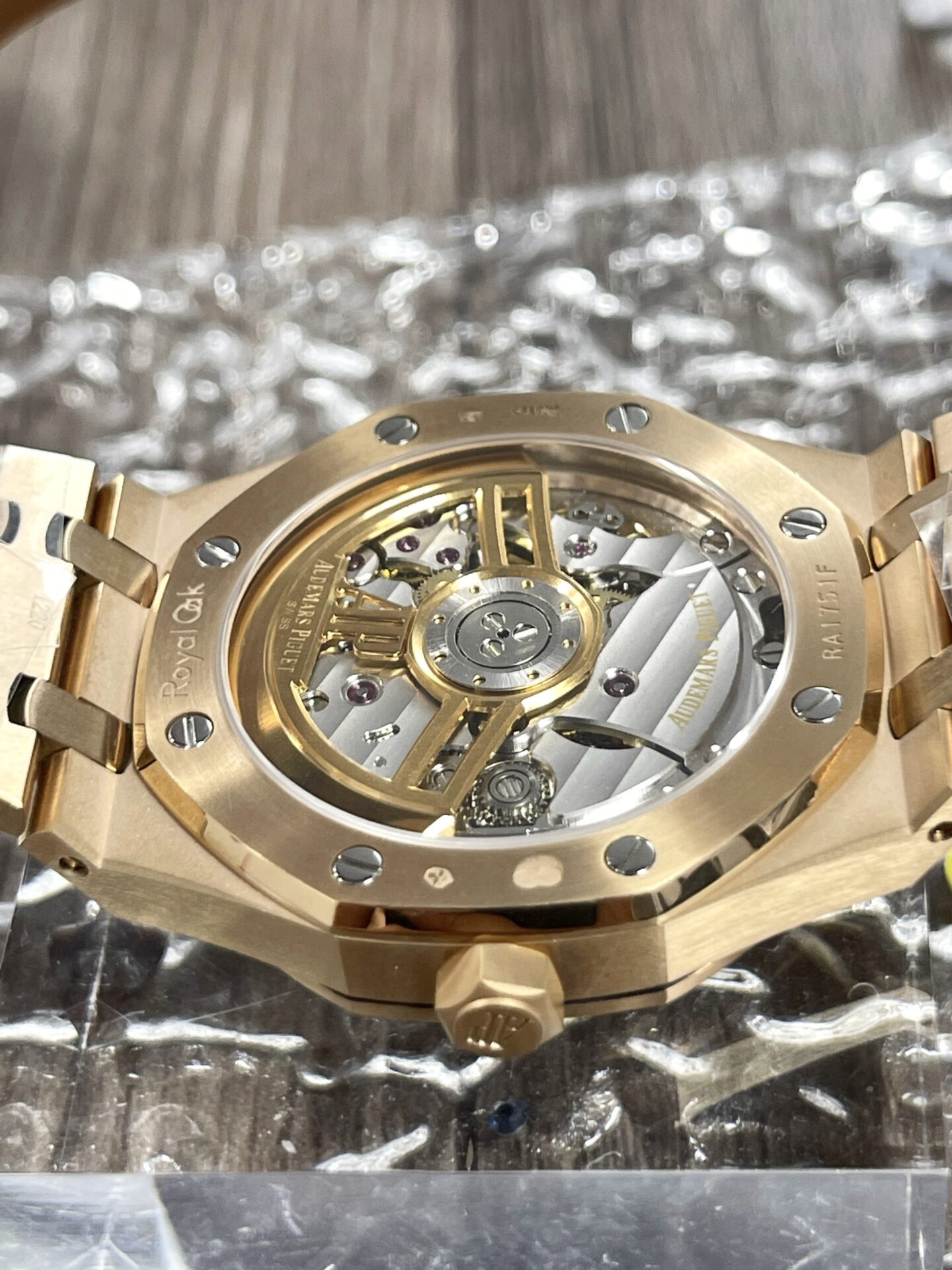 Audemars Piguet Royal Oak 15510OR Replica Watch Black Dial 41mm - Soul Replicas