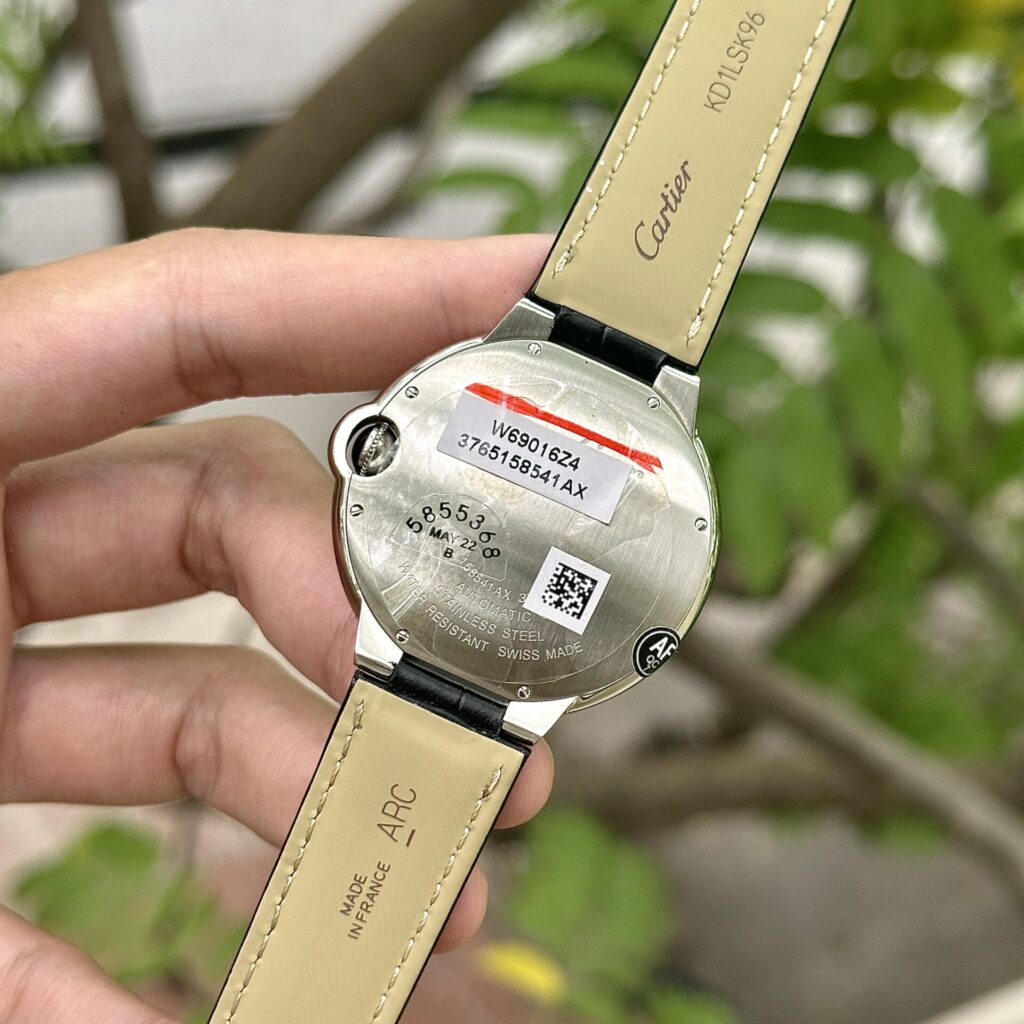 Cartier Replica Watch Ballon Bleu Leather Strap AF Factory 42mm - Soul Replicas