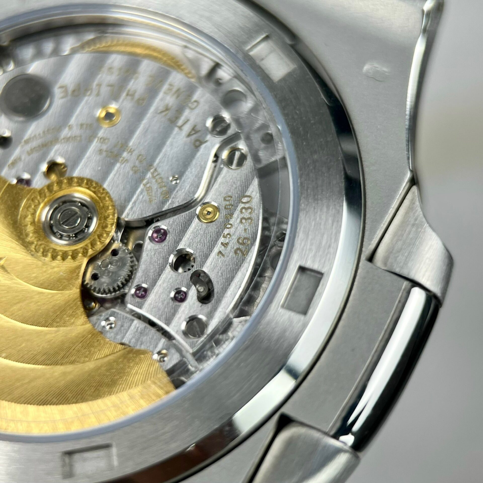 Patek Philippe Nautilus 5711 Replica Watch Leather Strap Green Dial 40mm - Soul Replicas