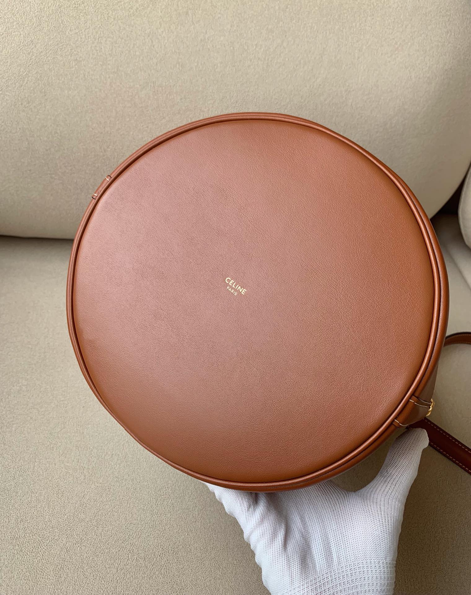 Celine Bucket 16 Bag Brown For Women 10in/25cm  195573CR4.04LU - Soul Replicas