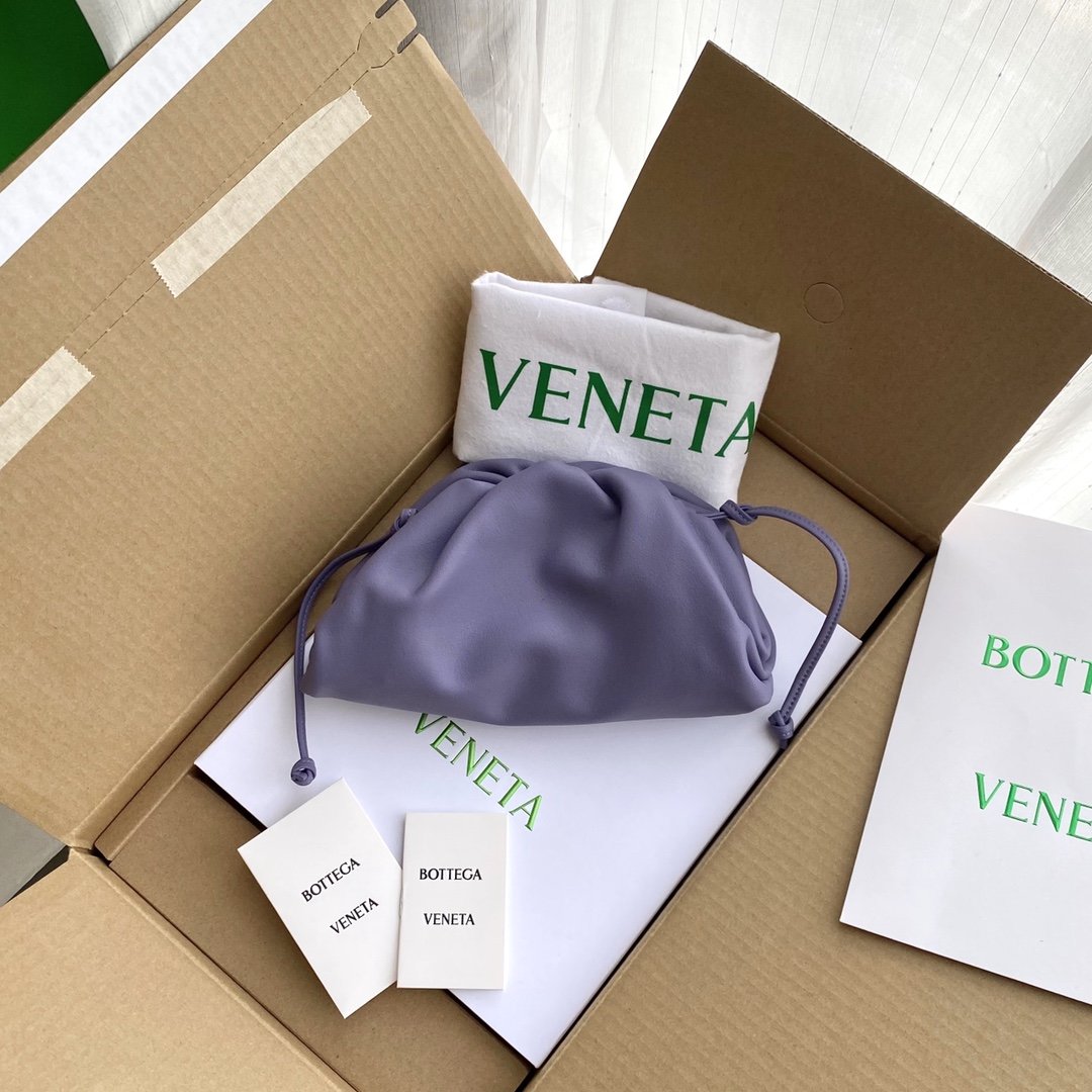 Bottega Veneta Mini Pouch Violet. For Women. Women-s Bags 8.7in/22cm - Soul Replicas