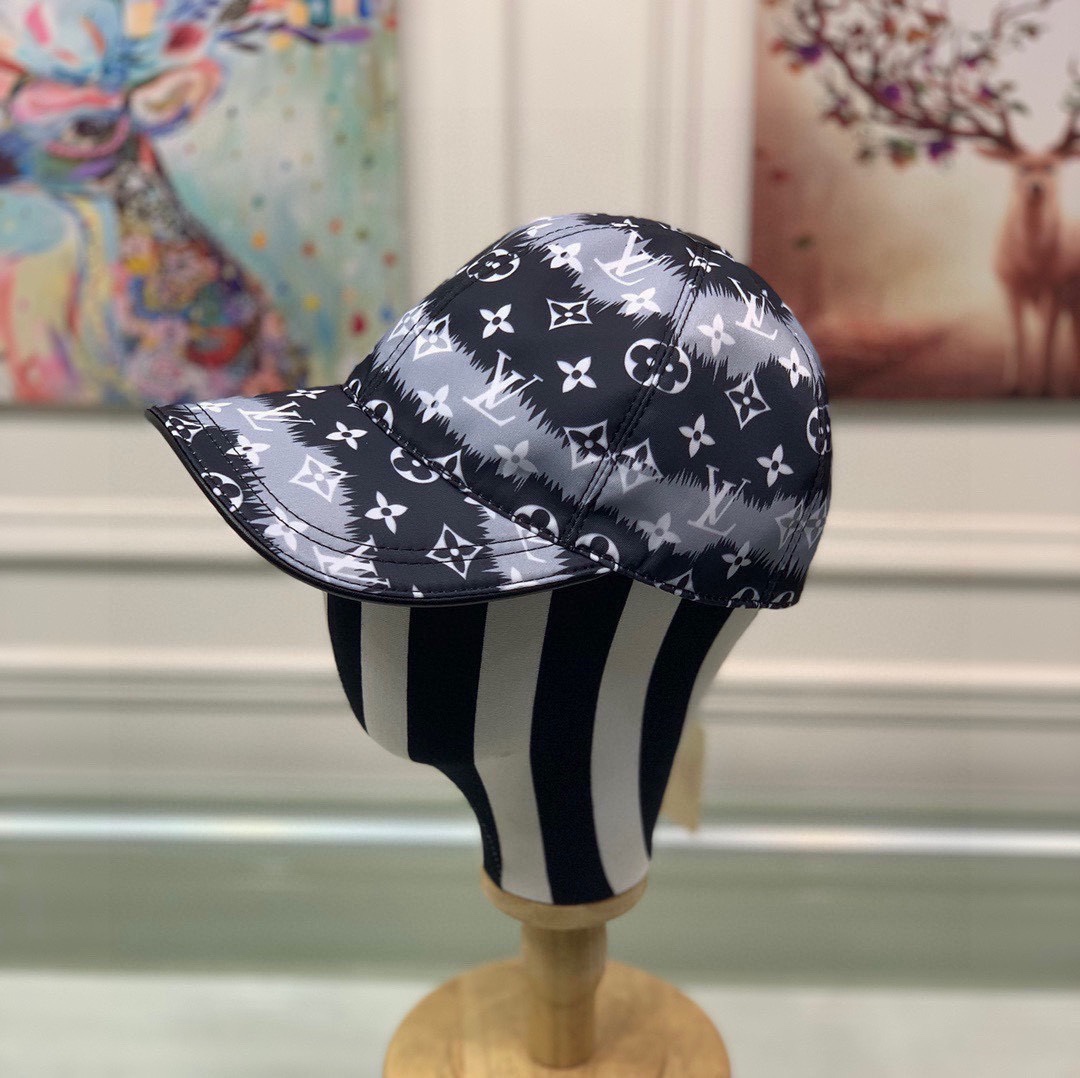 Louis Vuitton Be My Cap Black LV Cap - Soul Replicas