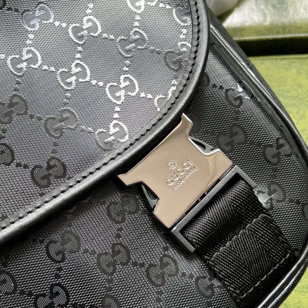 Gucci Imprime Medium Messenger Bag Black For Women. Women-s Bags 12in/30.5cm Gucci - Soul Replicas