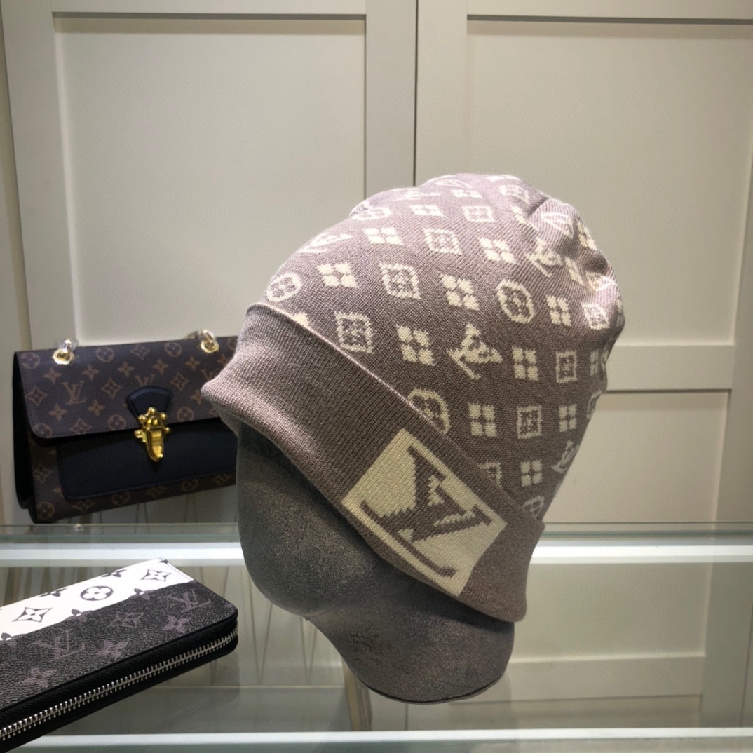 Louis Vuitton Beanie In Brown LV Headwear - Soul Replicas