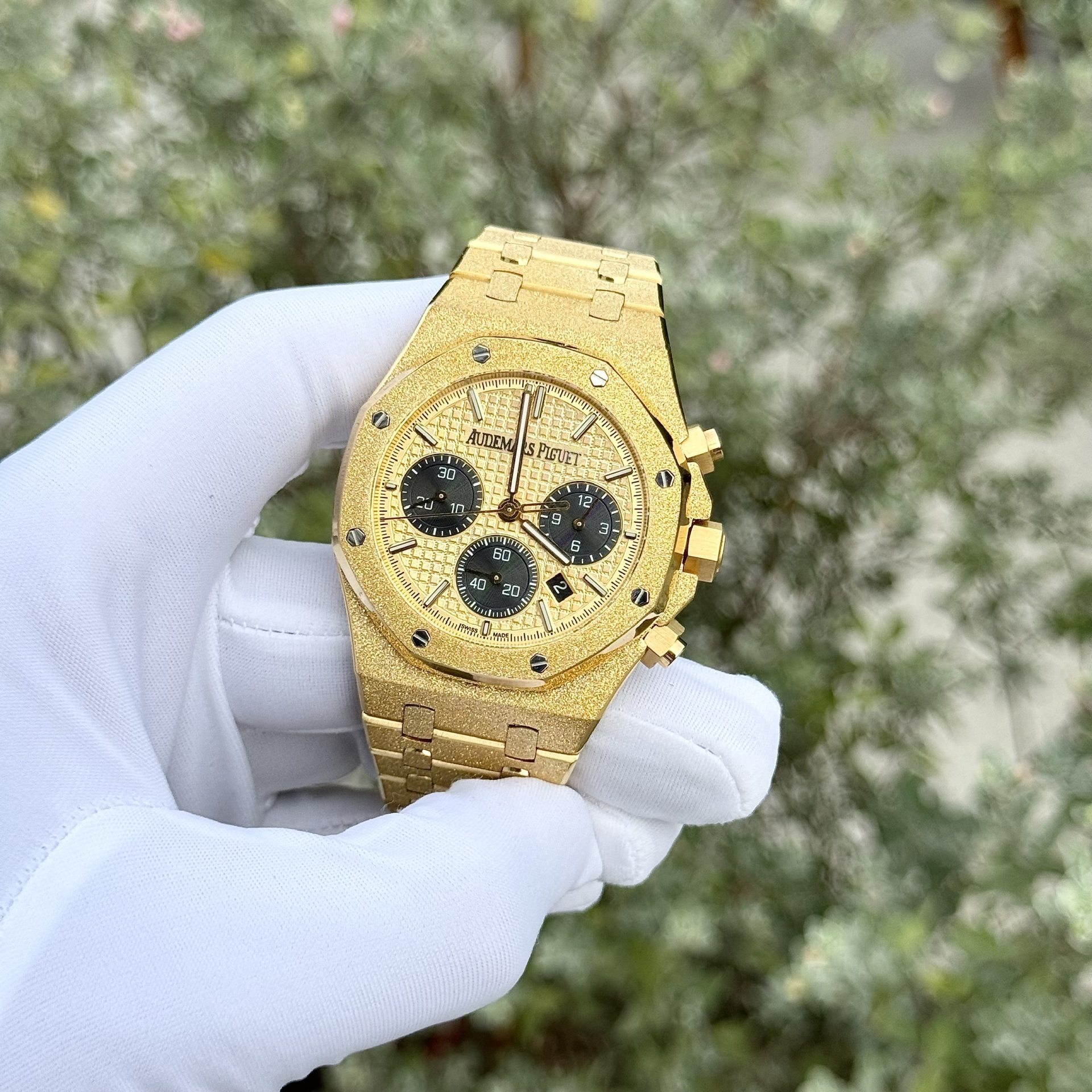 Audemars Piguet Replica Watches Royal Oak 26331 Frosted Gold 41mm - Soul Replicas