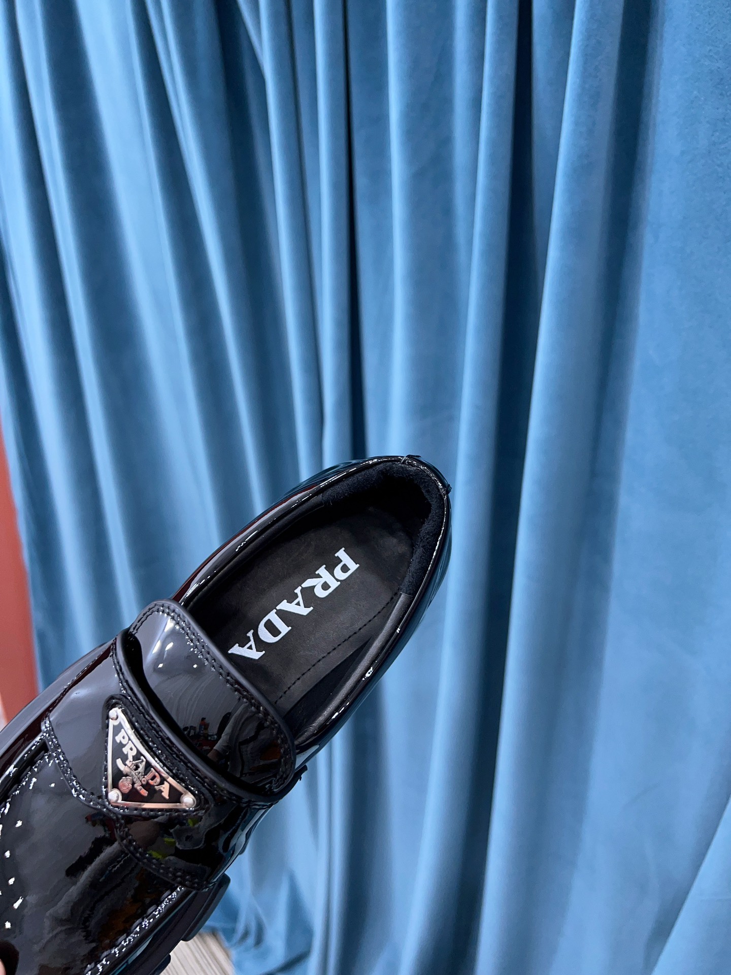 Prada Monolith Brushed Loafers Black For Women 2.4in/60mm Prada 2DE129_B4L_F0002  - Soul Replicas