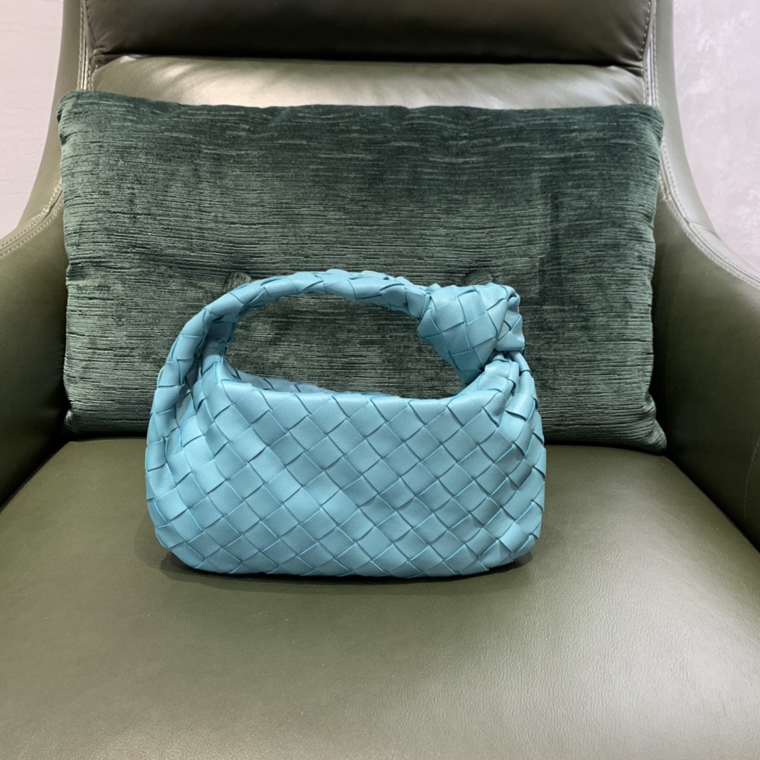 Bottega Veneta Mini Jodie Bag For Women 11in/28cm In Blue 651876VCPP53902 - Soul Replicas
