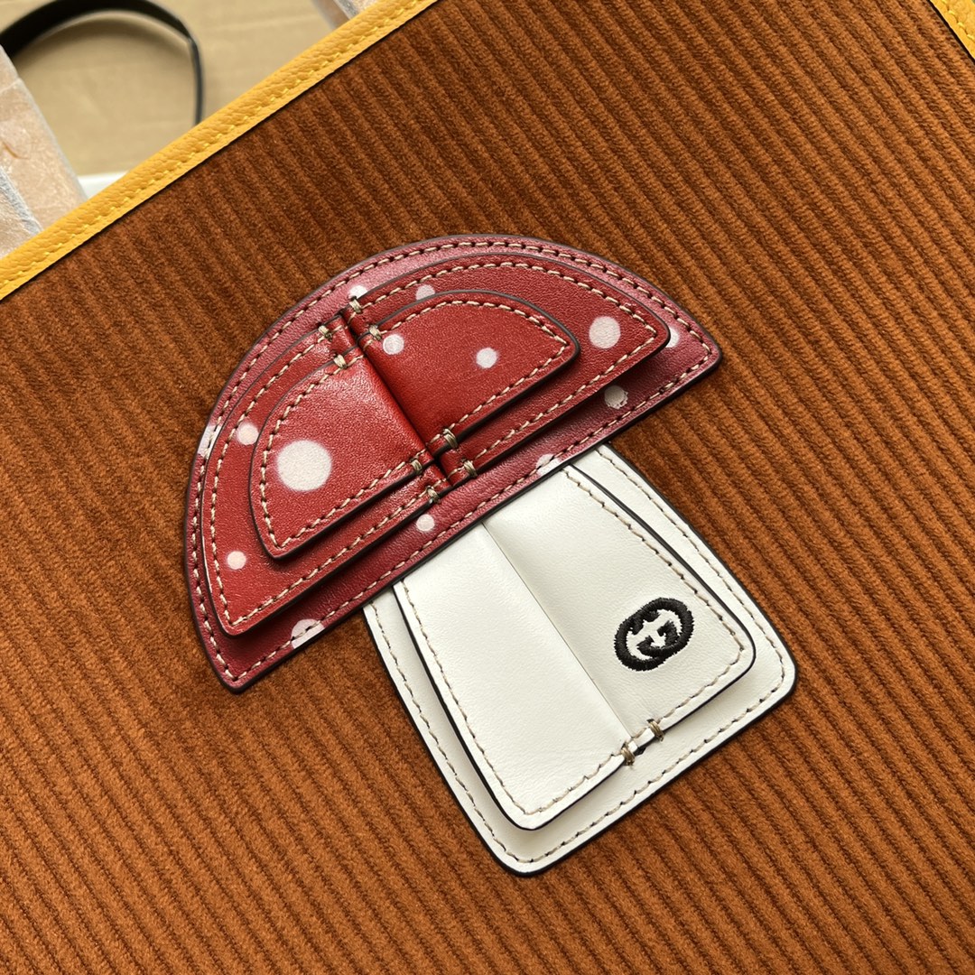 Gucci Children-s Mushroom Tote Bag Brown For Women. Women-s Bags 11.2in/28.5cm Gucci‎ ‎705042 2S8HN 2886 - Soul Replicas