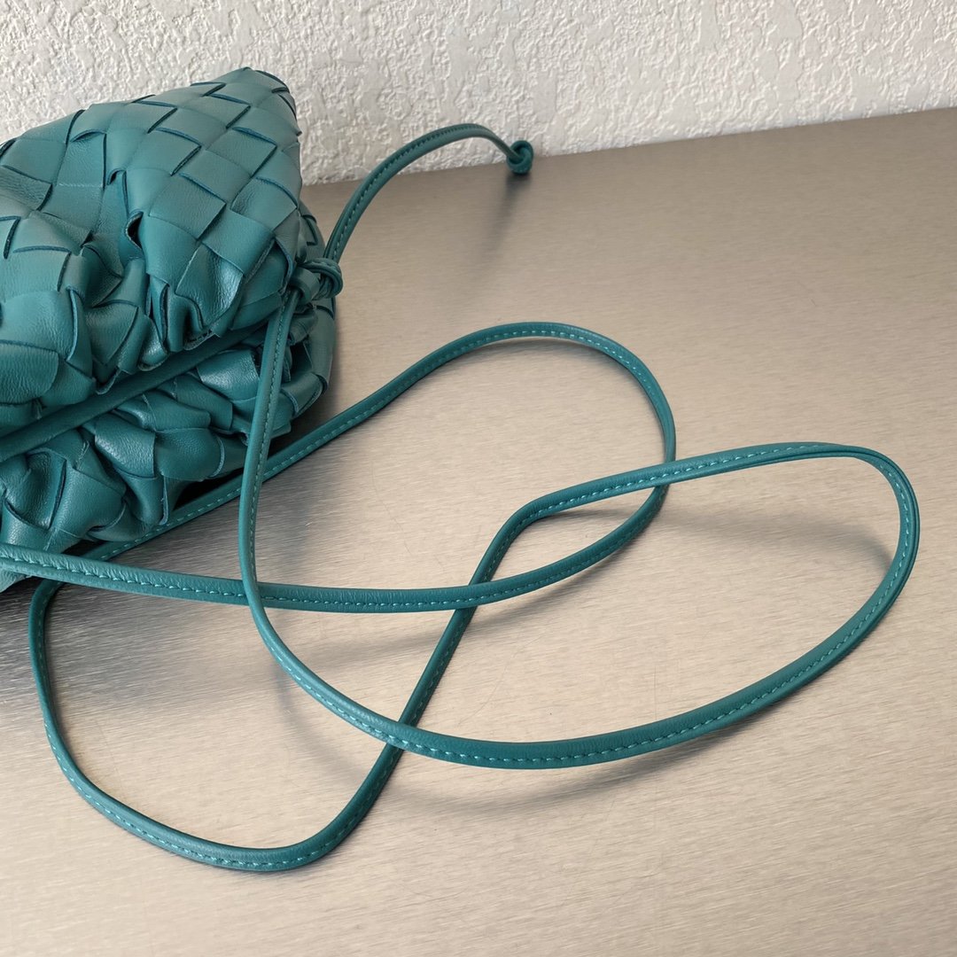 Bottega Veneta Mini Pouch Blue. For Women. Women-s Bags 8.6in/22cm - Soul Replicas