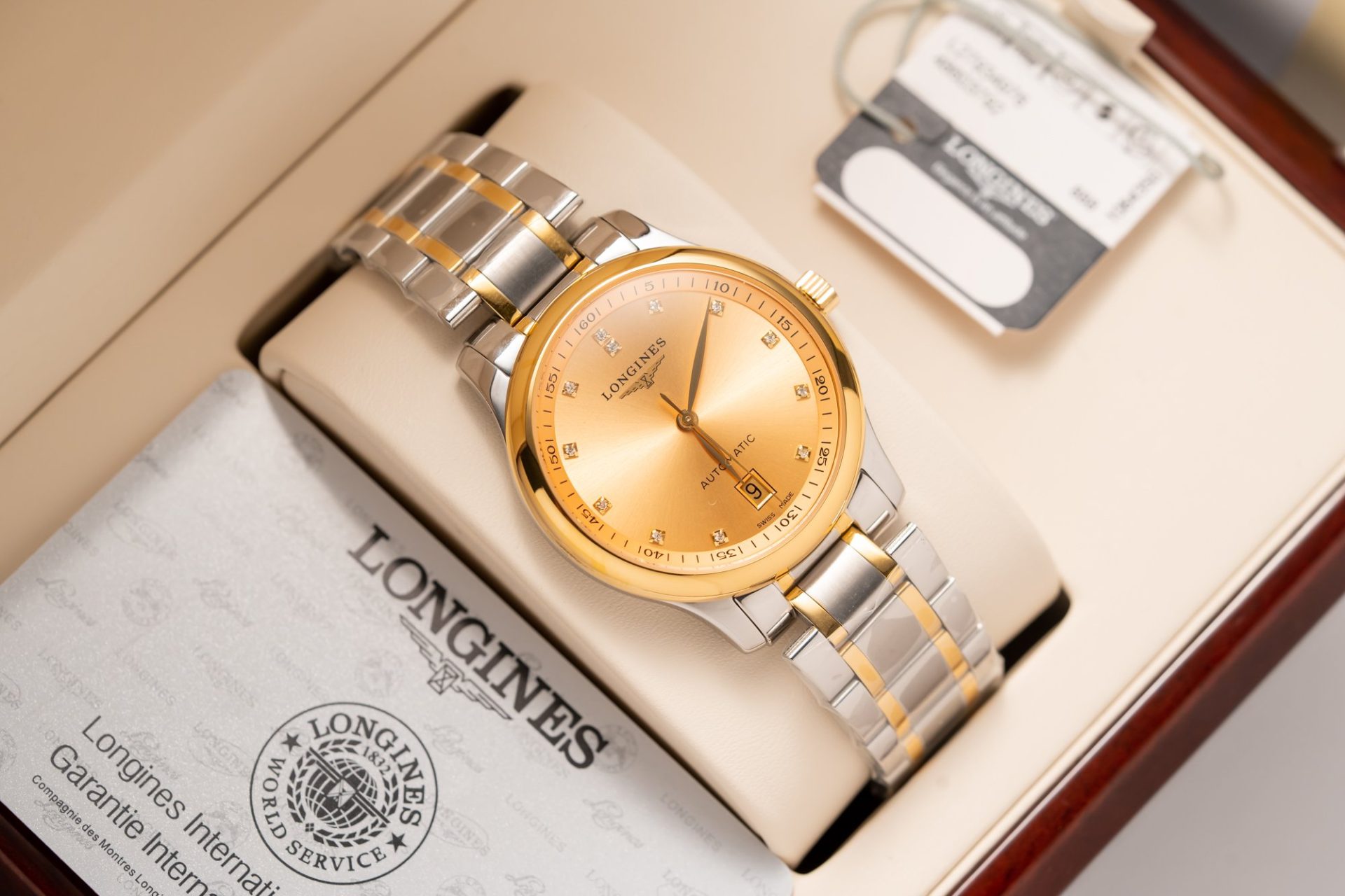 Longines Replica Watches Master Collection L2.628.5.37.7 Demi Gold 38.5mm - Soul Replicas