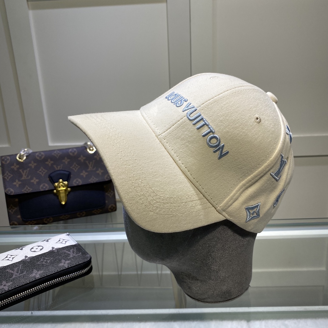 Louis Vuitton Be My Cap In Beige - Soul Replicas