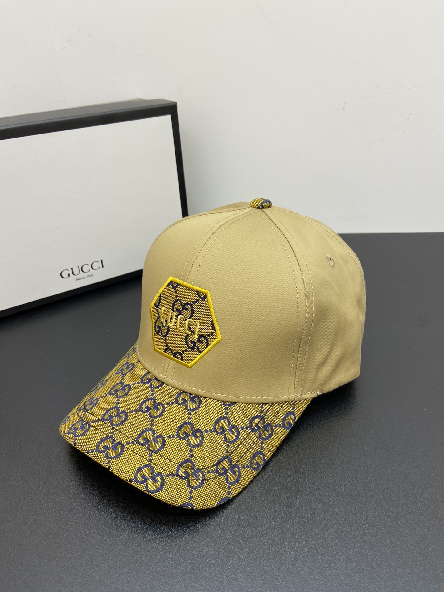 Gucci Baseball Hat Yellow Gucci Hat - Soul Replicas