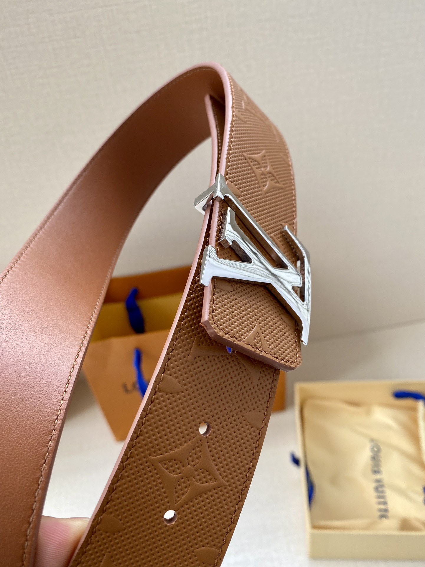 Louis Vuitton Iconic Reversible LV Belt Brown LV Women Belt - Soul Replicas