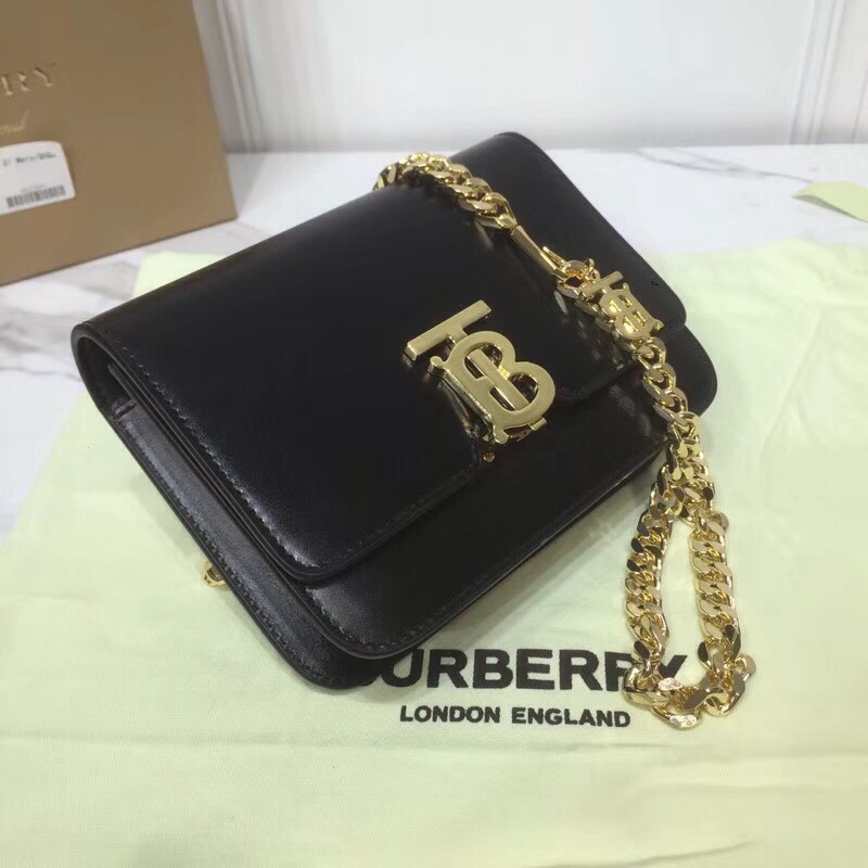 Burberry Tb Chain Belt Bag Black For Women. Women-s Bags 6.6in/17cm - Soul Replicas