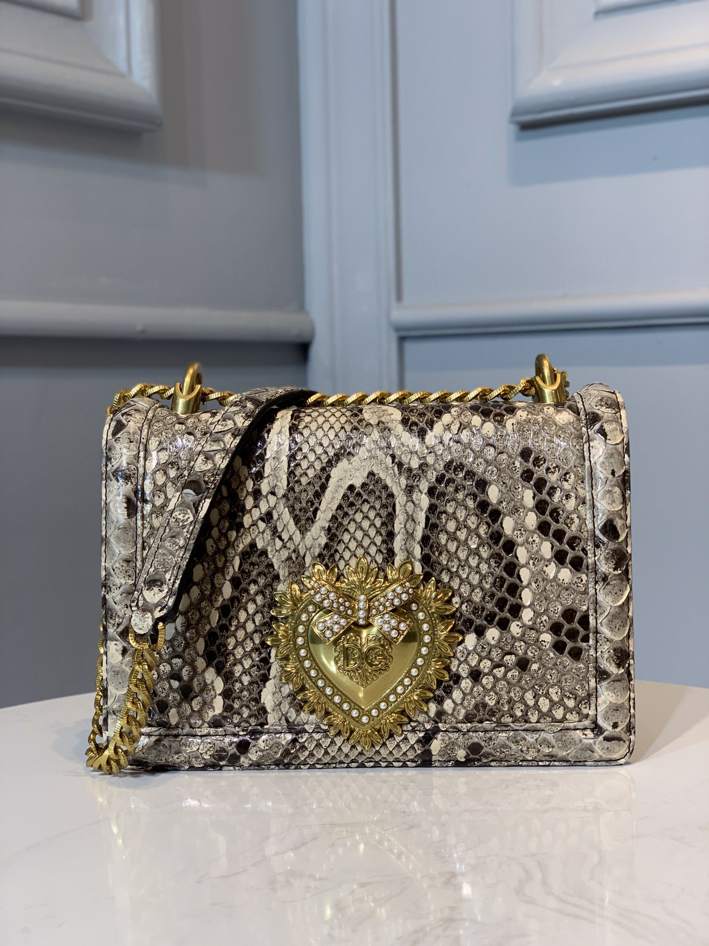 Dolce & Gabbana Medium Devotion Crossbody Bag Muticolour For Women 8.3in/21cm DG - Soul Replicas