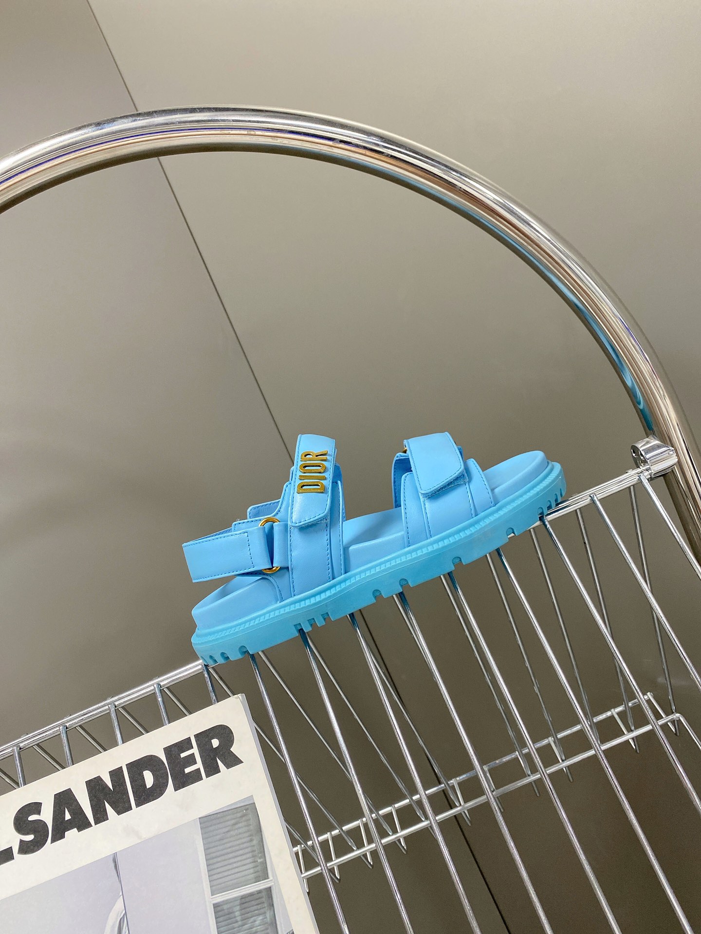 Christian Dior Women's DYORAct Sandal Blue For Women CD KCQ547LAB_S11N - Soul Replicas