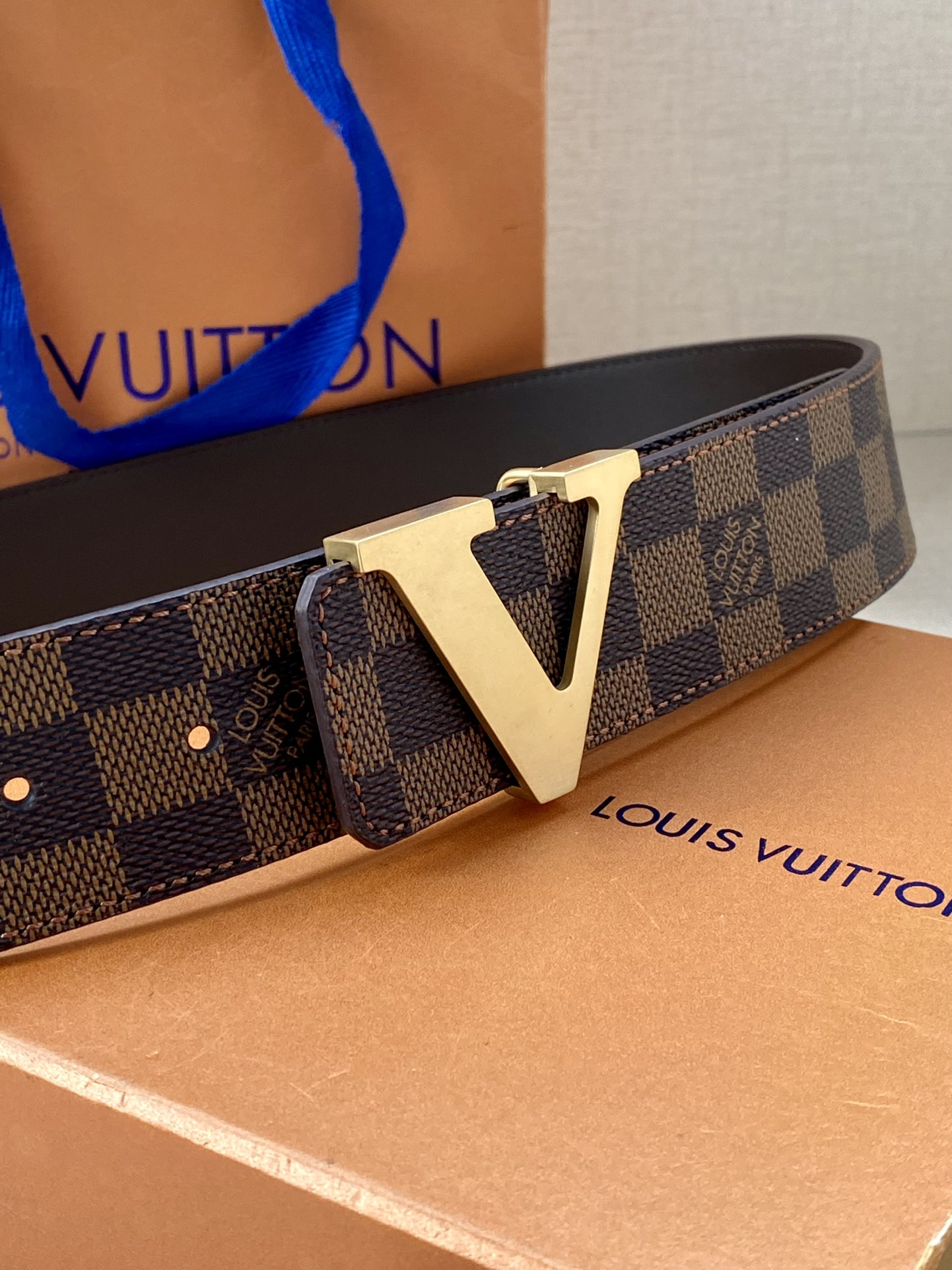 Louis Vuitton Iconic Reversible LV Belt Brown LV Women Belt - Soul Replicas