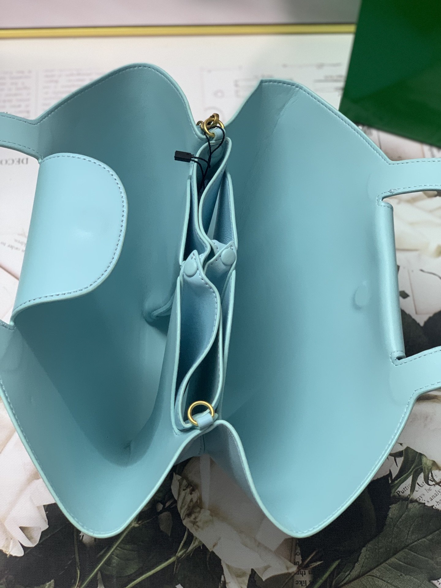 Bottega Veneta Handle Bag Blue. For Women. Women's Bags 12.6in/32cm - Soul Replicas