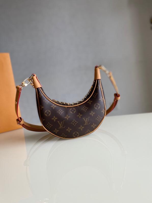 Louis Vuitton Loop Monogram Canvas For Women. Women-s Handbags. Shoulder And Crossbody Bags 9.1in/23cm LV M81098 - Soul Replicas