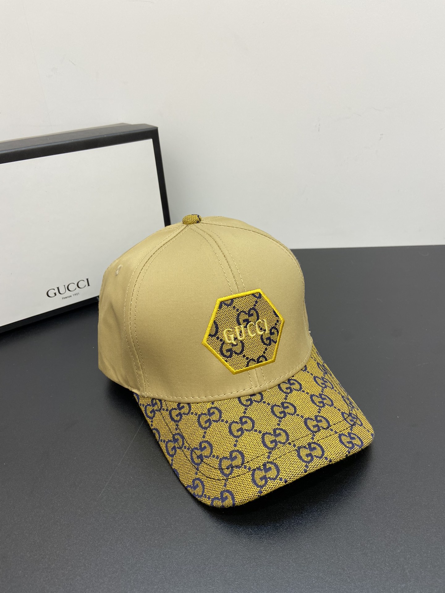 Gucci Baseball Hat Yellow Gucci Hat - Soul Replicas