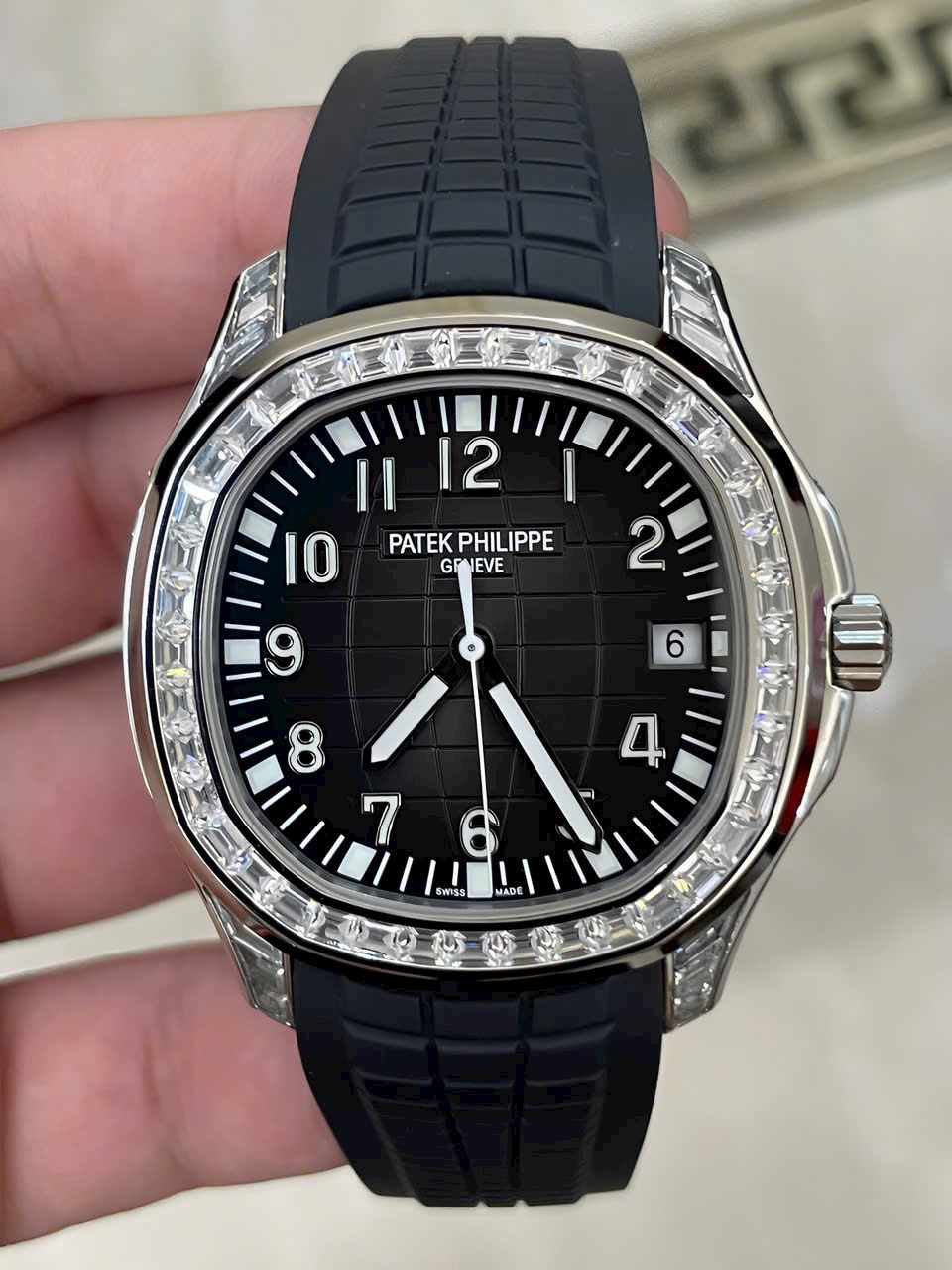 Patek Philippe Replica Watch Aquanaut 5167G Rubber Strap GR Factory 40mm - Soul Replicas