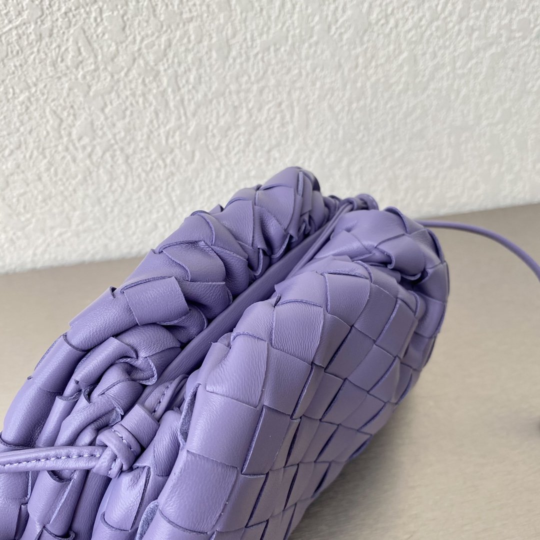 Bottega Veneta Mini Pouch Violet. For Women. Women-s Bags 8.6in/22cm - Soul Replicas