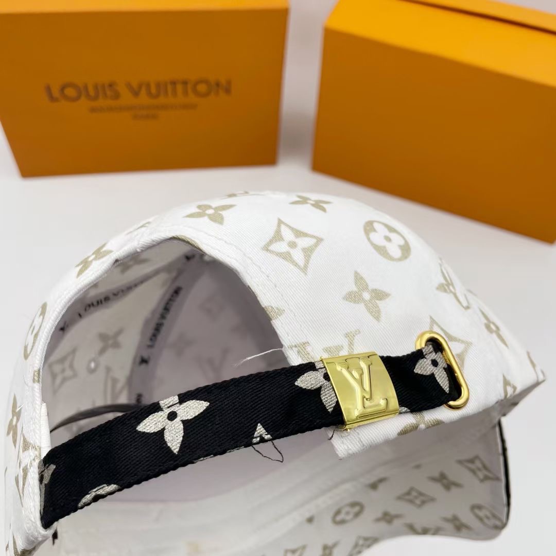 Louis Vuitton Match Cap White LV Cap - Soul Replicas