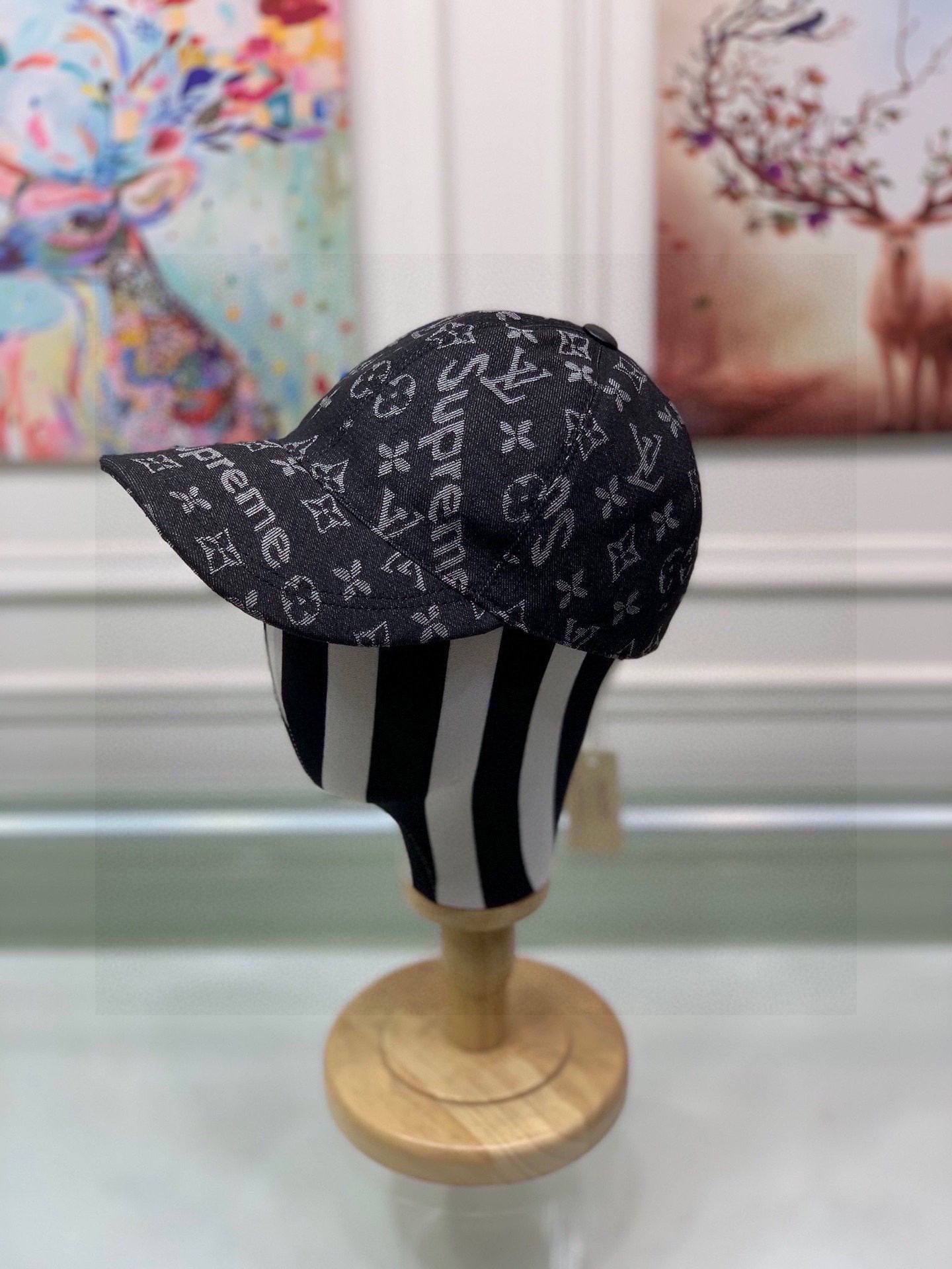 Louis Vuitton LV Get Ready Cap Monogram Black LV Cap - Soul Replicas