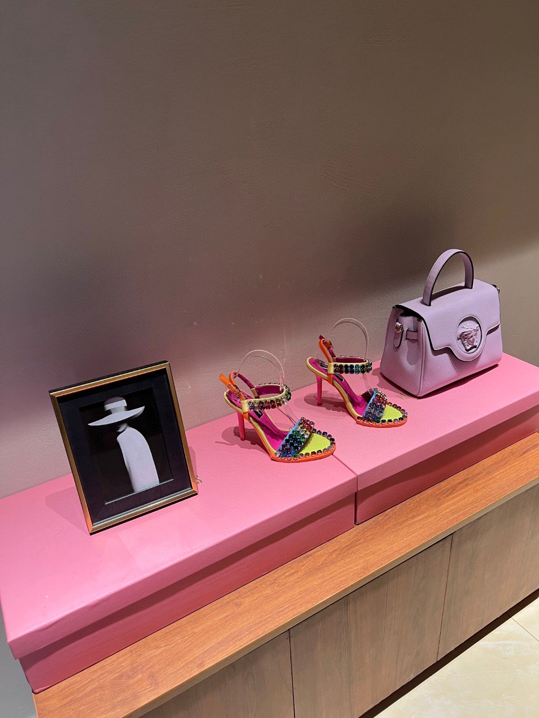 Dolce & Gabbana Satin Sandals With Fusible Rhinestone Detailing Multicolour For Women DG Shoes  CR1238AY07980995 - Soul Replicas