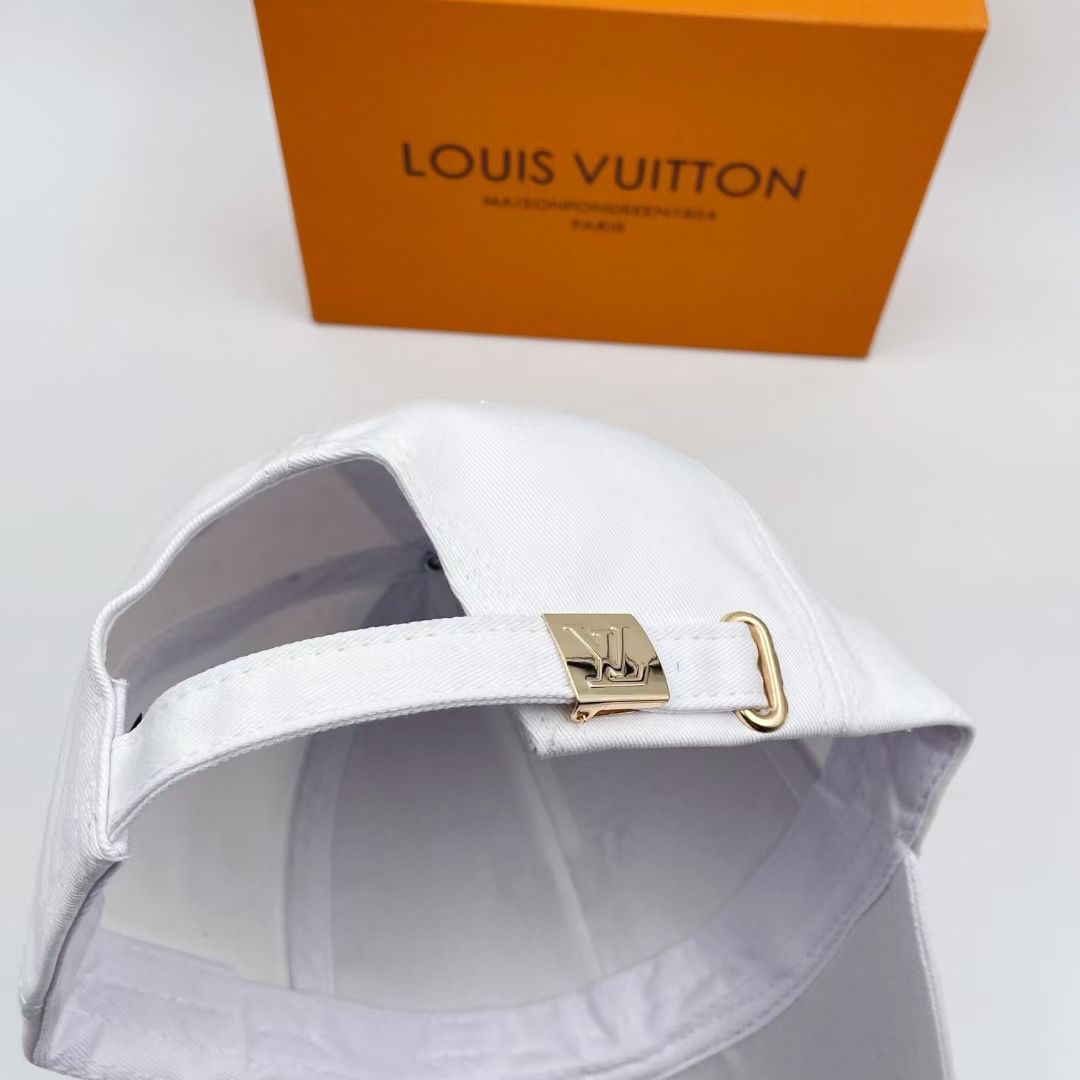 Louis Vuitton Match Cap White LV Cap - Soul Replicas