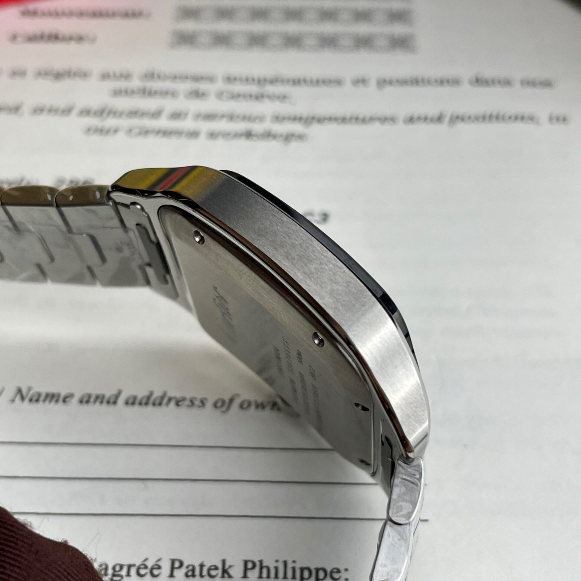 Cartier Santos WSSA0037 Replica 11 Watch Grey Dial BV Factory 39.8mm - Soul Replicas