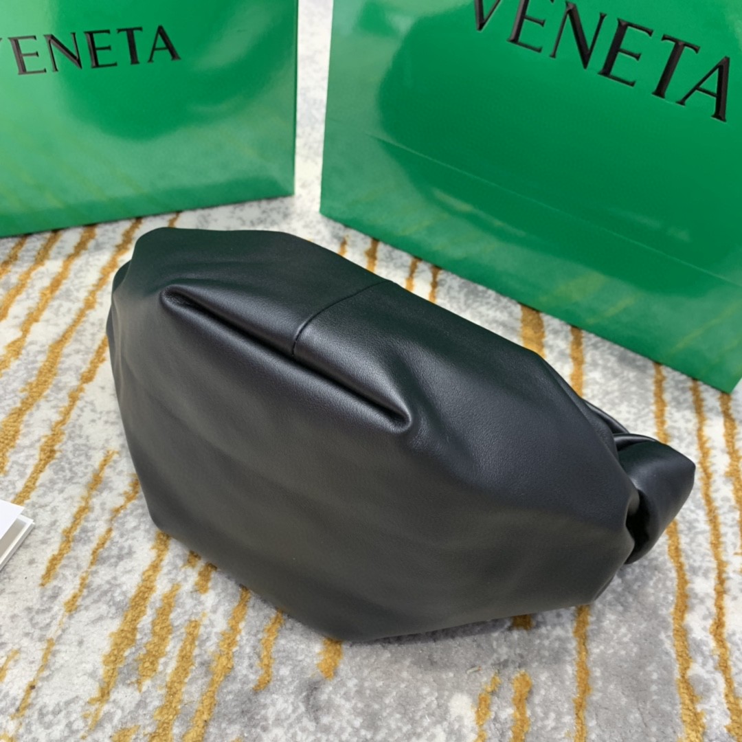 Bottega Veneta Double Knot Bag For Women 11.8in/30cm In Black 629635VCP418425 - Soul Replicas