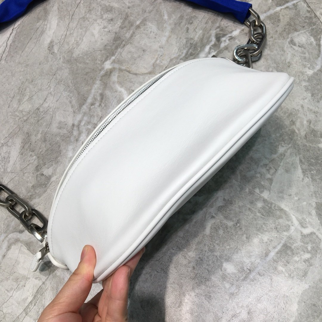 Balenciaga Souvenir XXS Belt Bag In White. For Women. Women-s Bags 11.8in/30cm - Soul Replicas