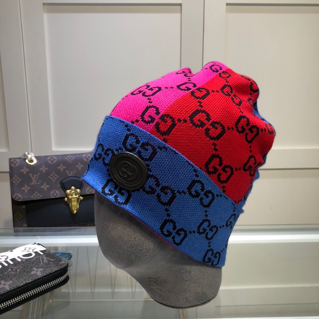 Gucci Beanie Cashmere In Multiple Color - Soul Replicas
