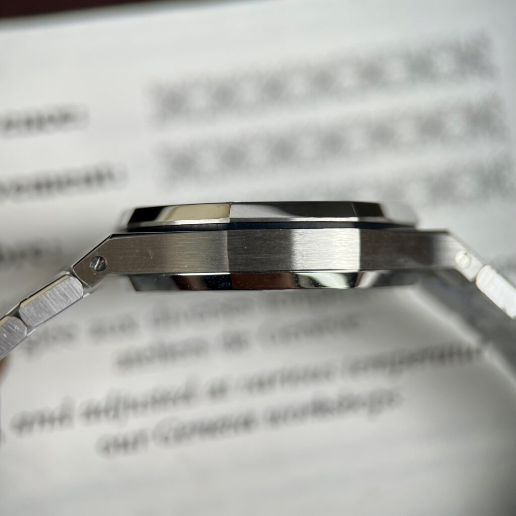 Audemars Piguet Replica Watch Royal Oak Blue Dial Metal Wire 34mm - Soul Replicas