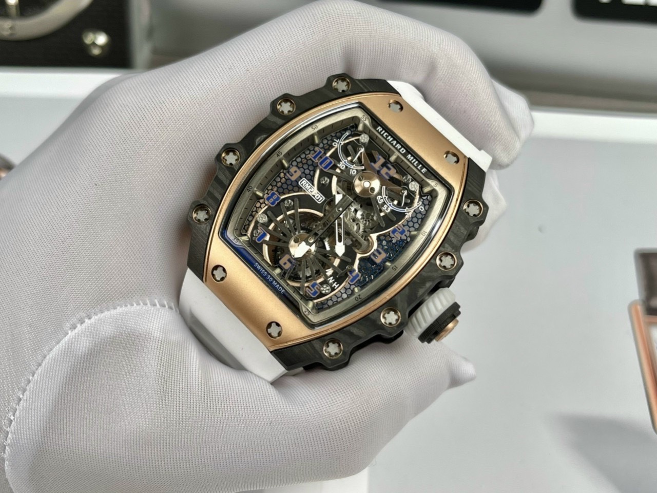 Richard Mille RM21-01 Aerodyne Tourbillon Replica 1:1 Watch 45mm - Soul Replicas