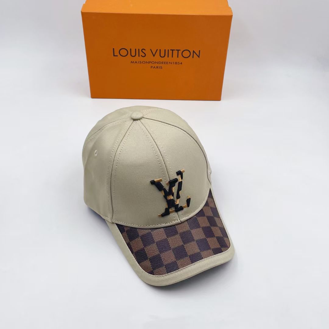 Louis Vuitton Match Cap Cream LV Cap - Soul Replicas