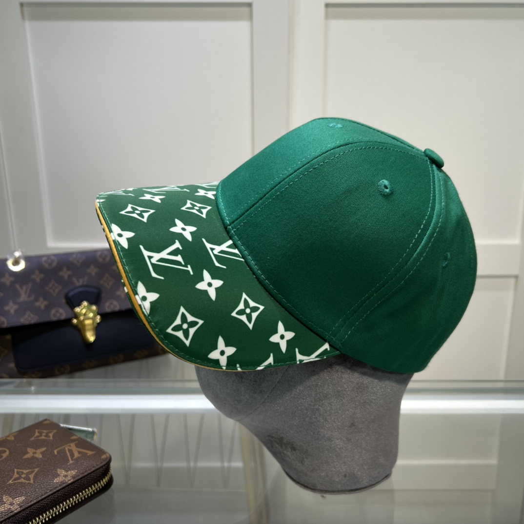Louis Vuitton Match Cap Green LV Cap - Soul Replicas