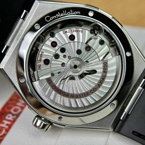 Omega Replica Watch Constellation White Dial Leather Strap 41mm - Soul Replicas