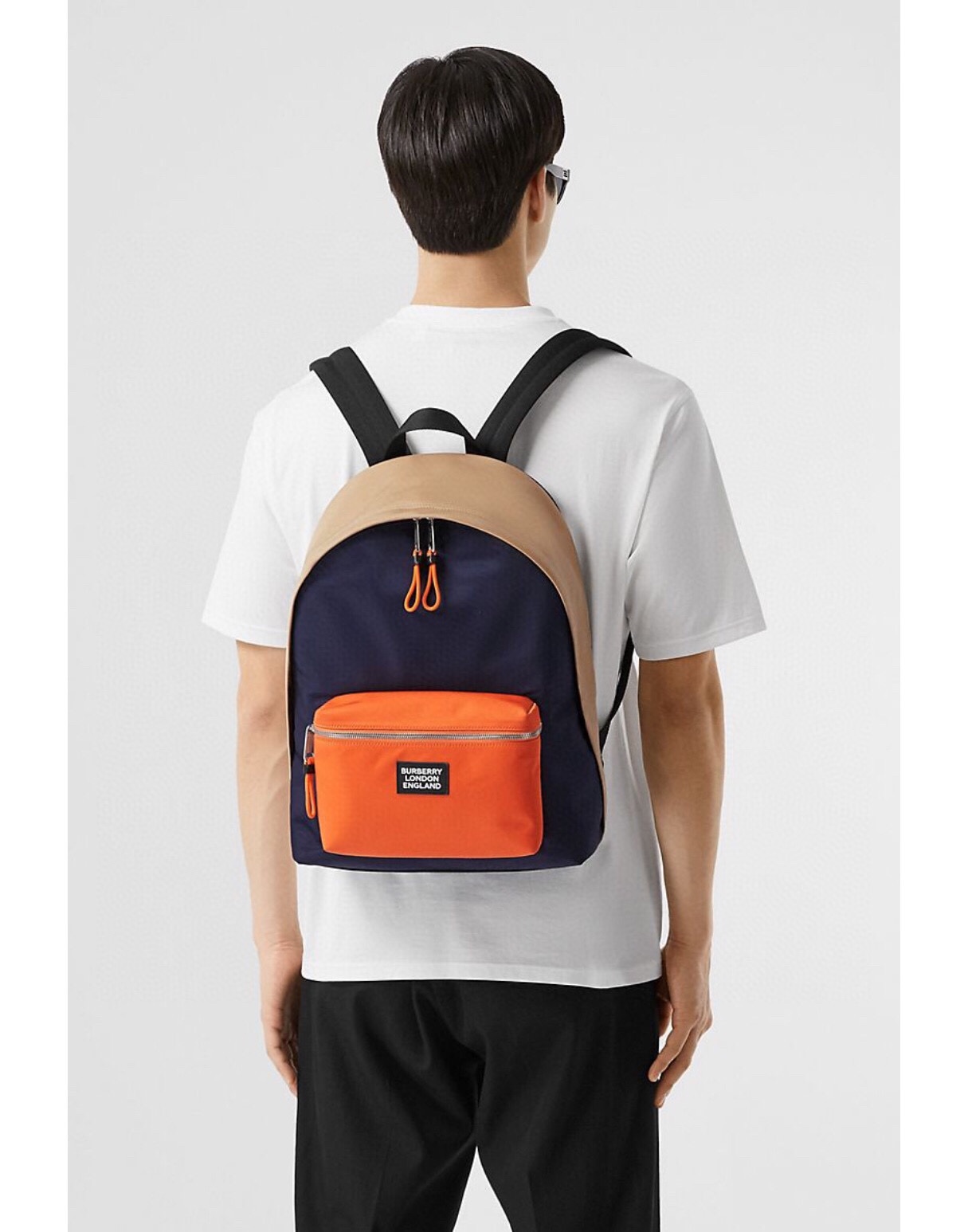 Burberry Backpack With Logo For Men. Men-s Bags 17in/43cm - Soul Replicas